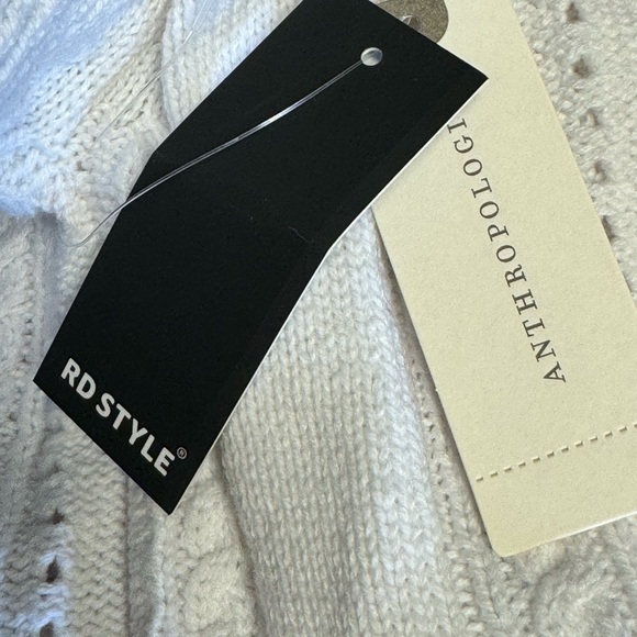 NWT RD Style Short-Sleeve Pointelle Polo Sweater - Picture 10 of 10